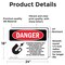 Signmission Safety Culture Sign, 24 in Width, Vinyl Decal, Rectangle OS-2PACK-DS-D-1824-L-1702 - alternate 2